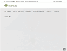 Tablet Screenshot of hilgartnerhealth.com